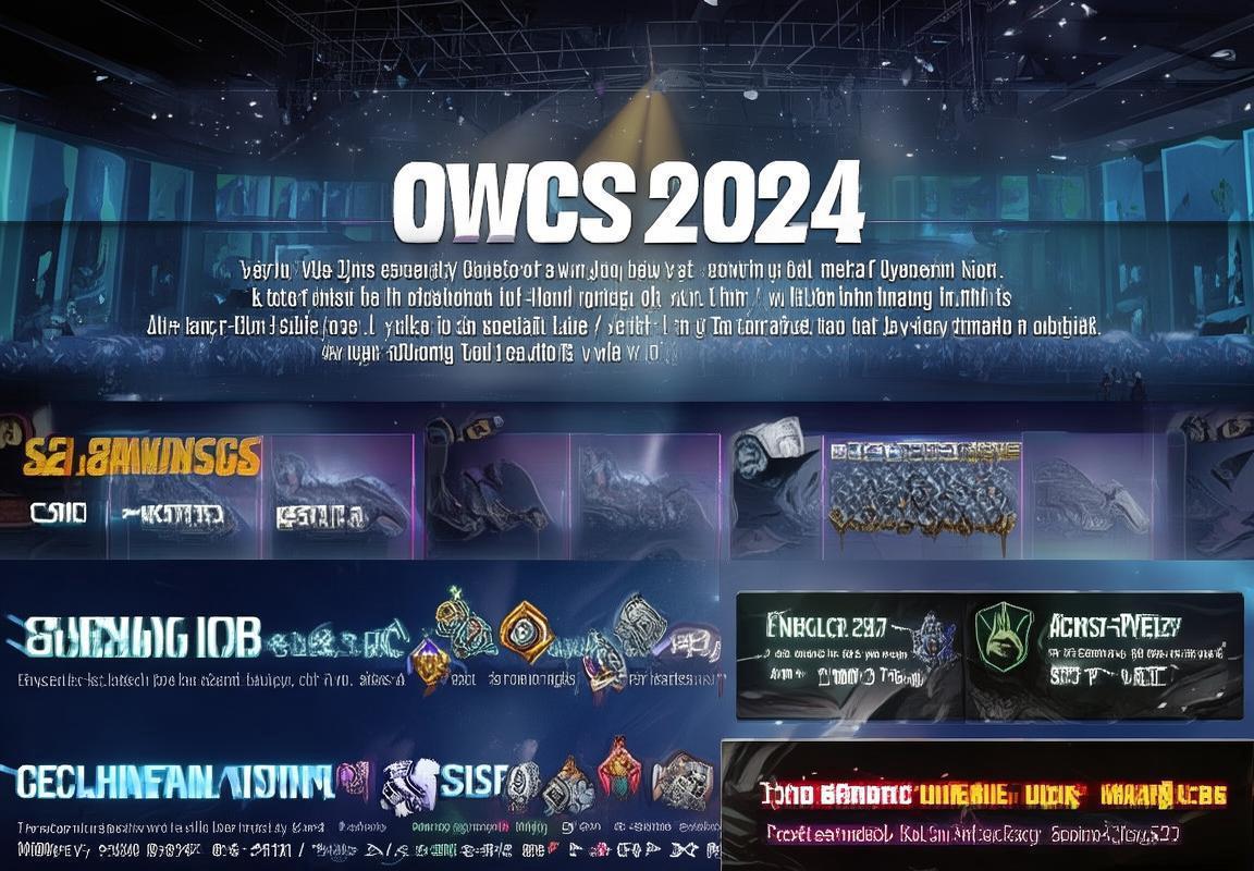 游戏内上线“OWCS2024”主题活动，可解锁限定饰品